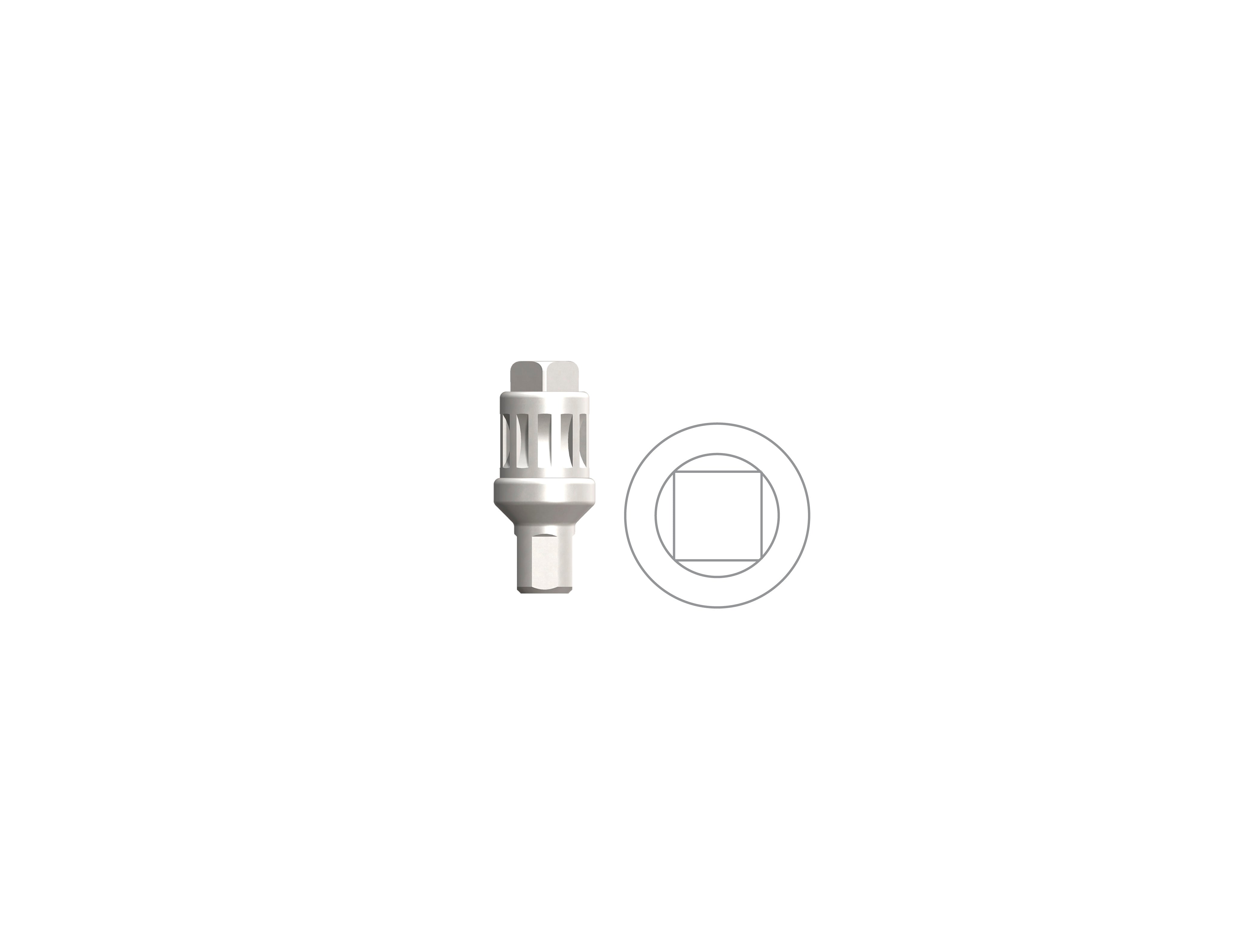 3.0 Multipurpose Driver/StarVent 2.0 mm O-Ball Abutment Driver Short
