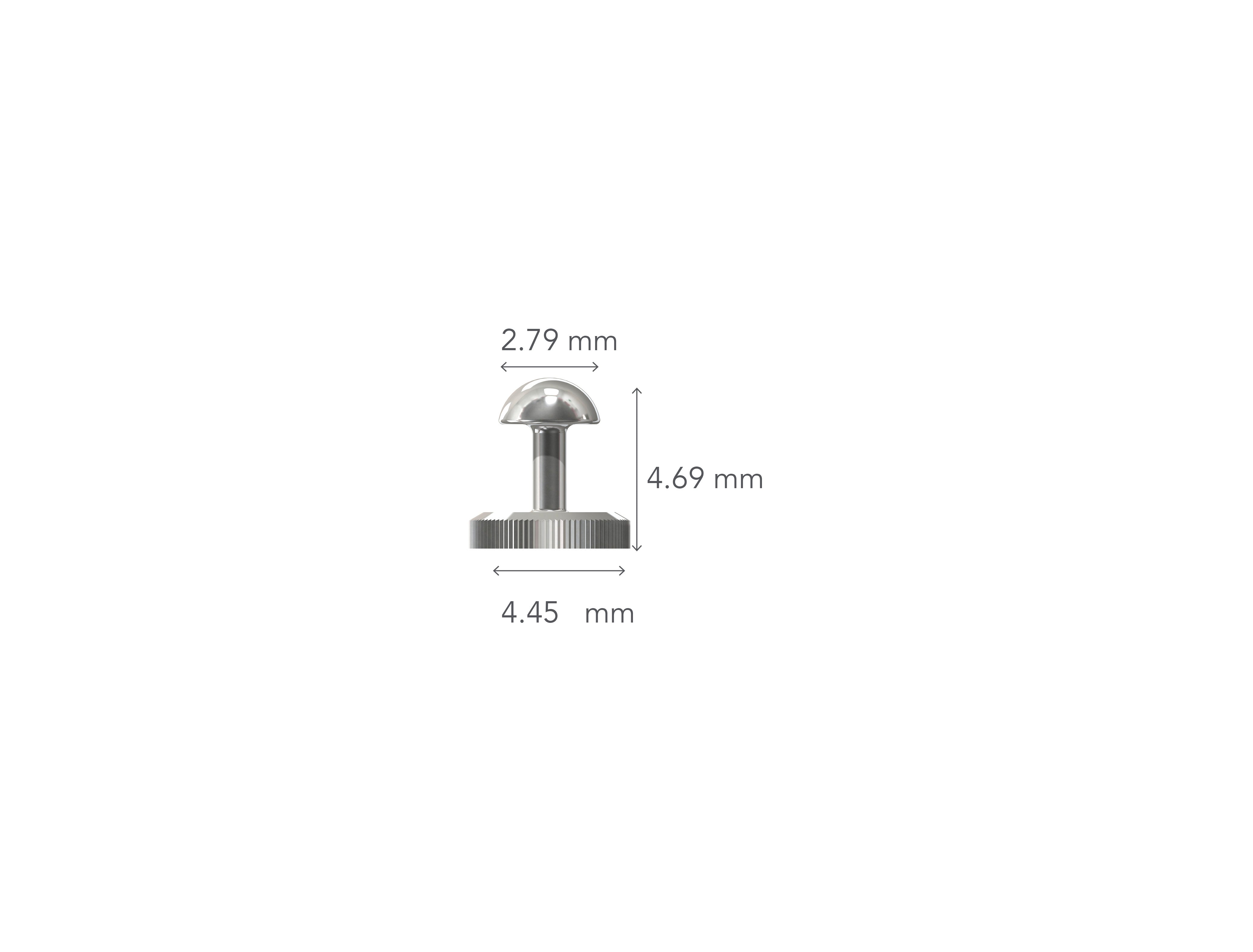 Titanium Trial Healing Mucosal Inserts (2 pack)