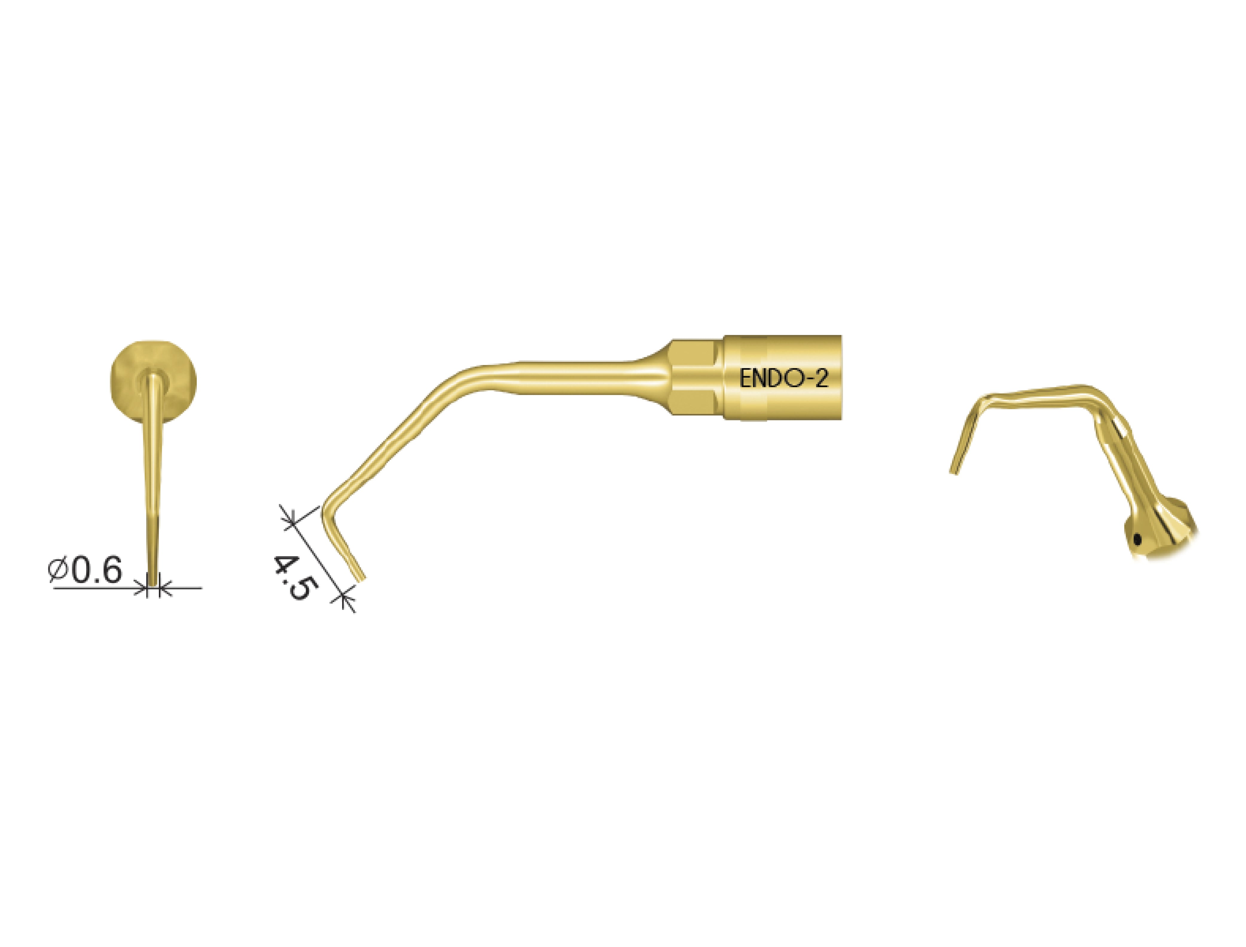 Soft Apical Root Debridgement (0.6 diameter x 4.5 mm)
