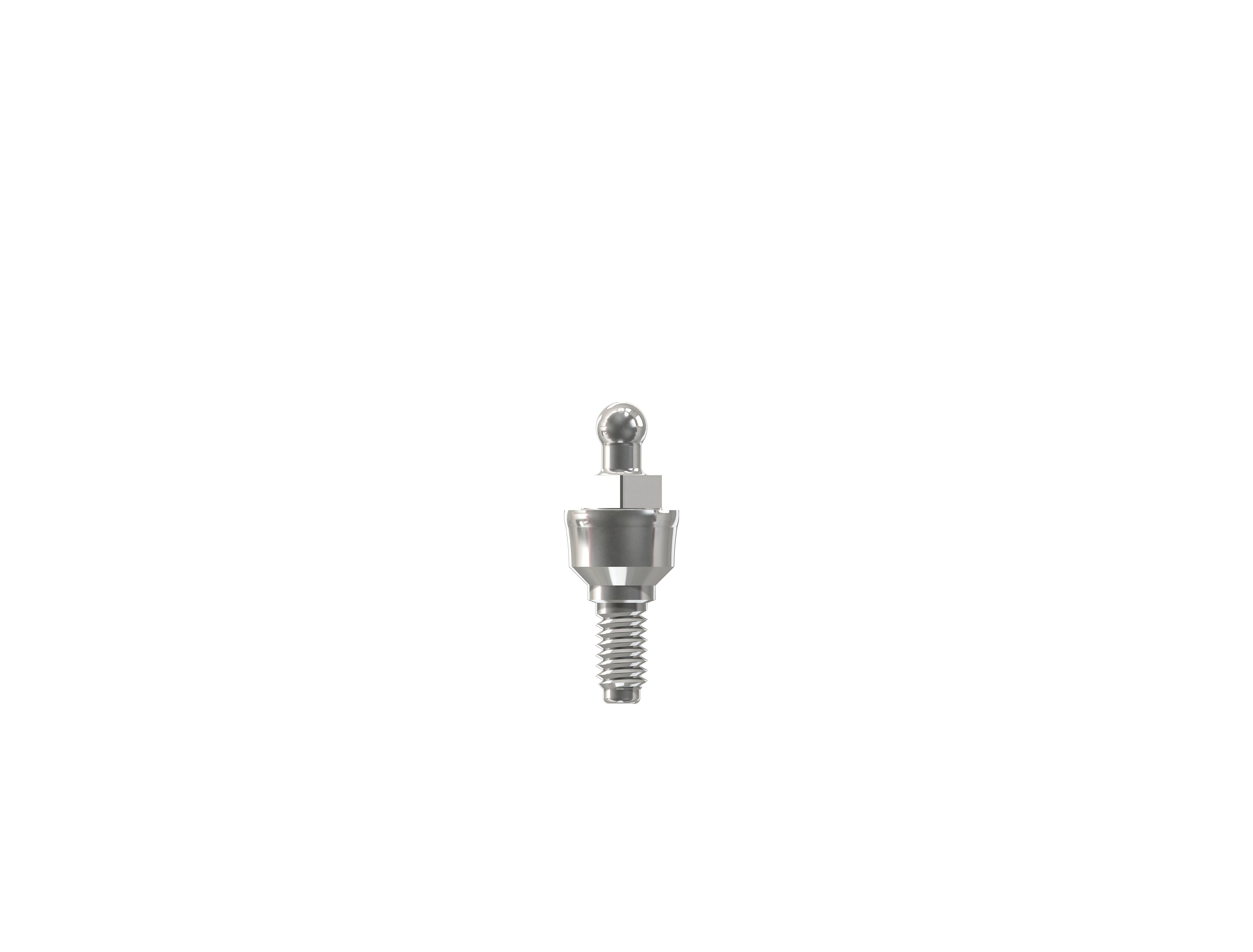 StarVent XP O-Ball Abutment 1 mm Titanium
