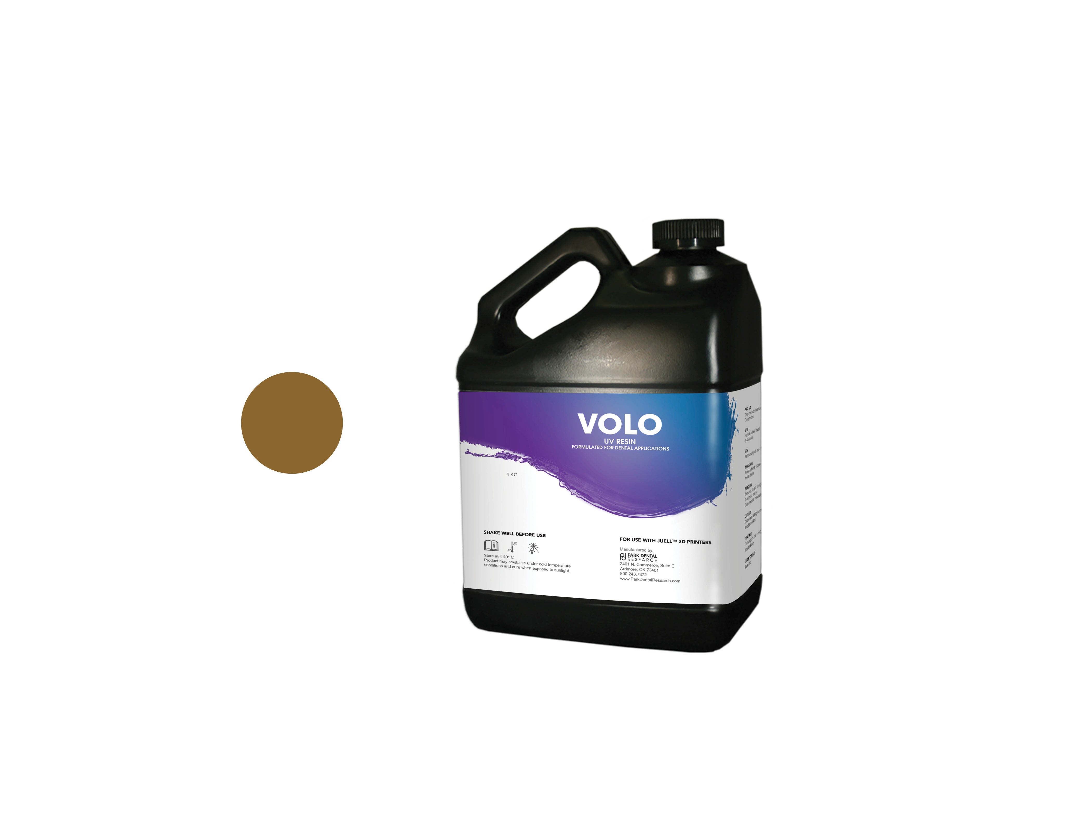 JUELL 3D Volo Model Caramel 50/100 Microns 4 Kg