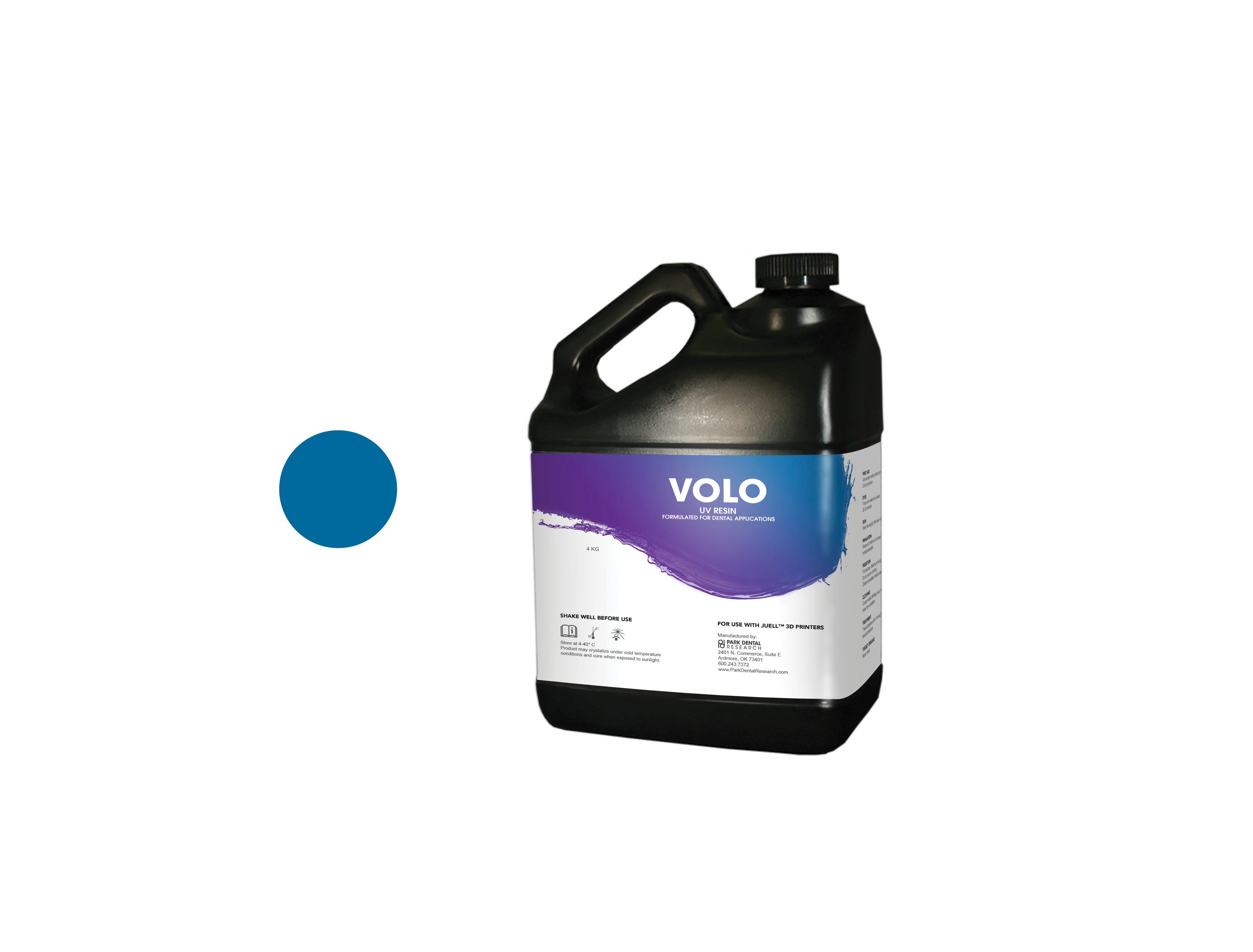 JUELL 3D Volo Cast Blue 50/100 Microns 4 Kg