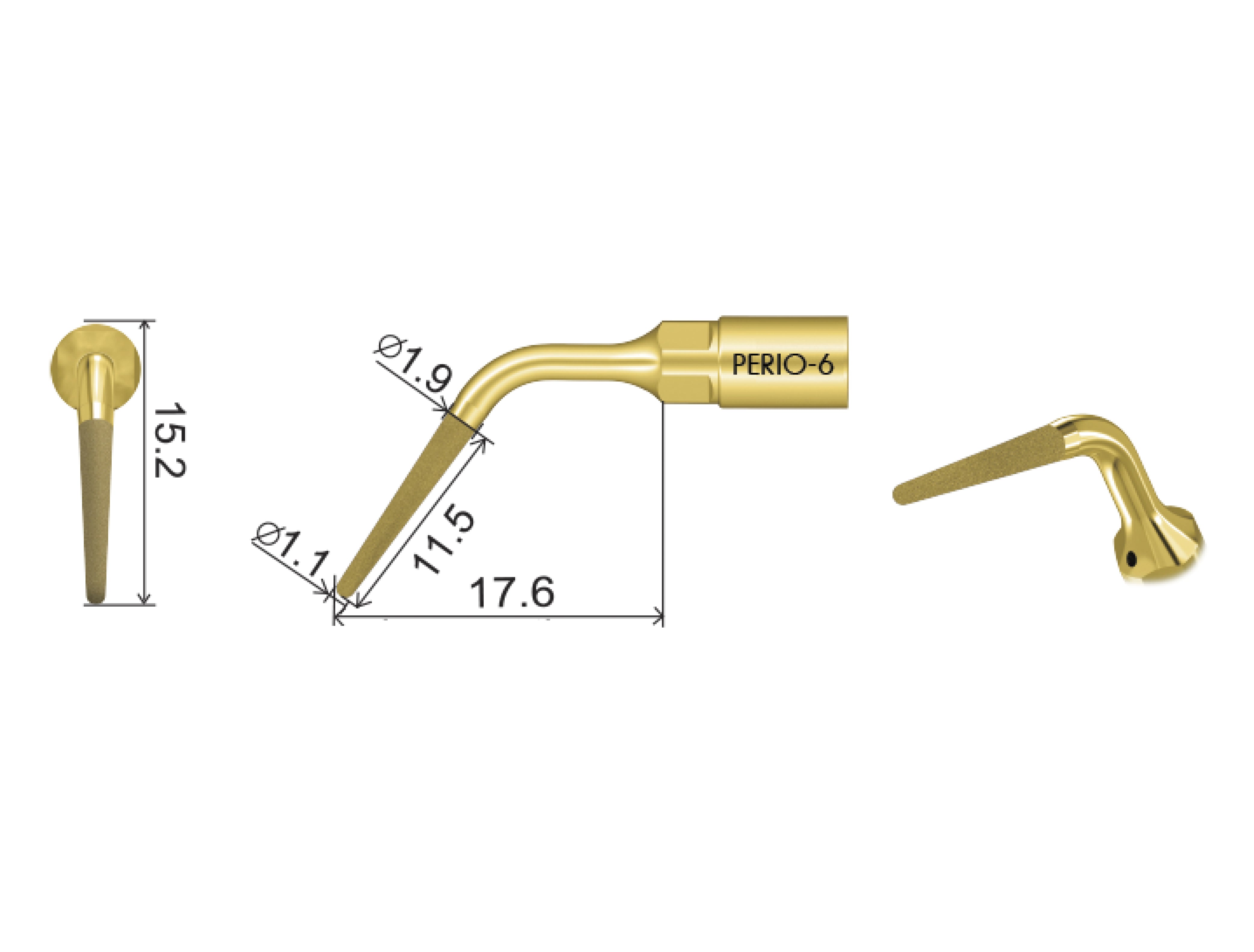 Bone Remodeling, Root Planning in Perio Operation Diamond Coated